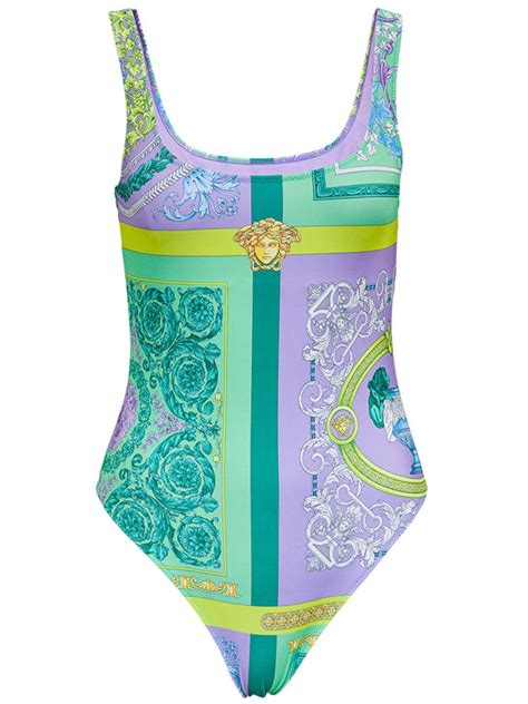 versace swimsuit size 5|versace women's one piece swimsuit.